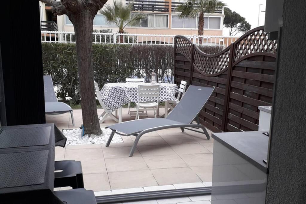Cap D'Agde - Residence Estivales - Proche Naturiste - Terrasse - Wifi - Parking - Piscine - Clim Kültér fotó